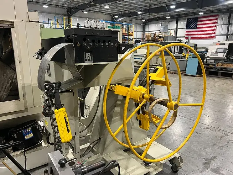 Used P/A INDUSTRIES INC 1500# x 4" wide x .080" | Coil Straighteners