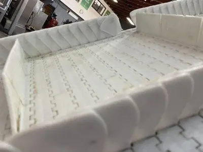 NEW 2005 WEIGHPACK INCLINED INFEED CONVEYOR