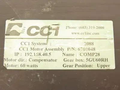 Oriental Motor 5GU60RH Gearbox Head 60:1 RH Output NetBurner Interface MOD5282