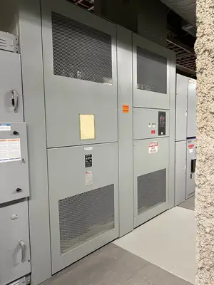 MV Double-Ended Unit Substation - 2 x 2000/3000kVA, 13.8kV Transformers w/ 4160V Ampgard Switchgear