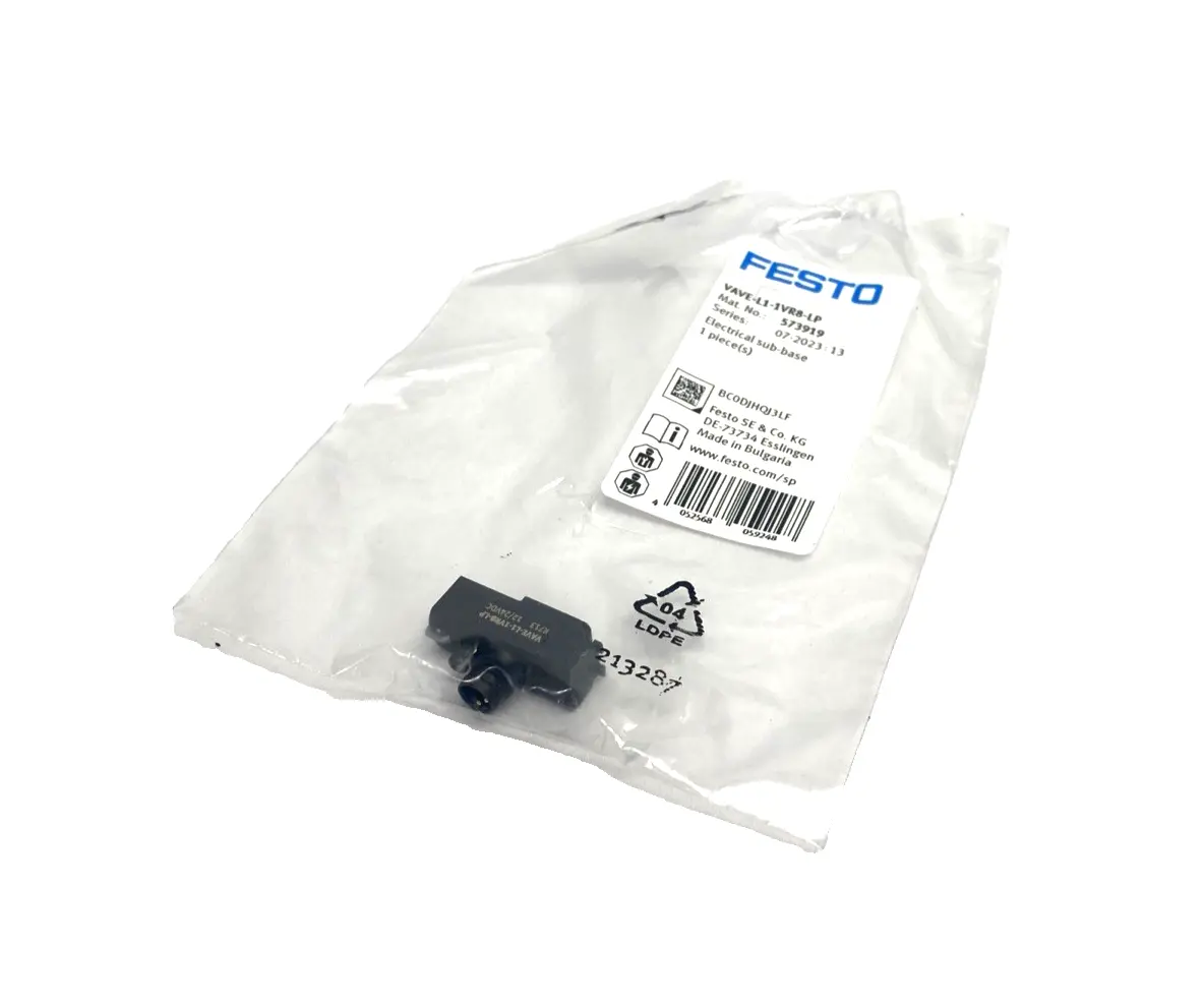NEW FESTO ELECTRICAL SUB-BASE, 573919