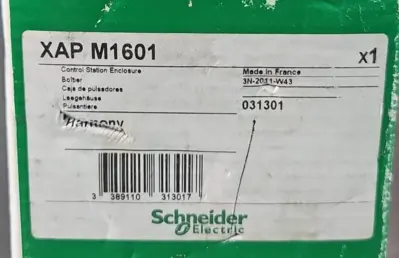 SCHNEIDER ELECTRIC XAPM1601 Control Station Enclosure loc4B12