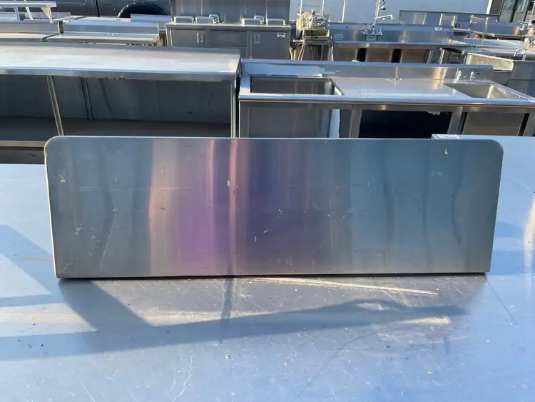 Used Falcon Restaurant Supply Used 10" Stainless Steel Shelf with Legs - SS135 Racks/Shelving Illinois US | Falcon Restaurant Supply #1375957