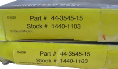 NEW LOT OF 2 TWECO 44-3545-15 WIRE CONDUIT 44354515