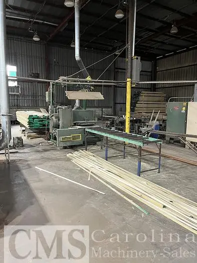Used MEREEN JOHNSON 424 GANG RIP SAW Rip Saws | CAROLINA MACHINERY SALES #420956