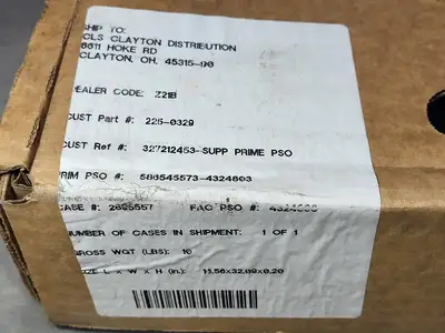 New | in-Stock CATERPILLAR 225-0329 Construction Equipment Parts British Columbia CA | Lenmark #1442887