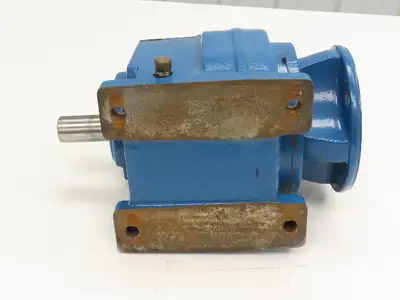 Textron David Brown M0432100BANU4 Inline Helical Gearbox 100:1 Reducer 18rpm 56C
