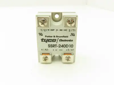 Ingersoll Rand 39198528 Relay Solid State 10A 24-280VAC Compressor Component