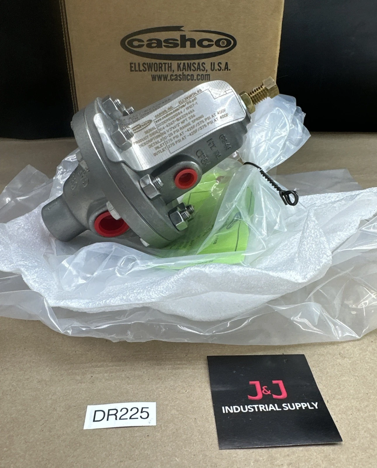 New | in-Stock CASHCO 1C4-A367-1BX32948A Air Pressure Regulators Indiana US | J&J Industrial Supply #779899