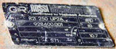 USED ROSSI MOTORIDUTTORI R21 250 UP2A