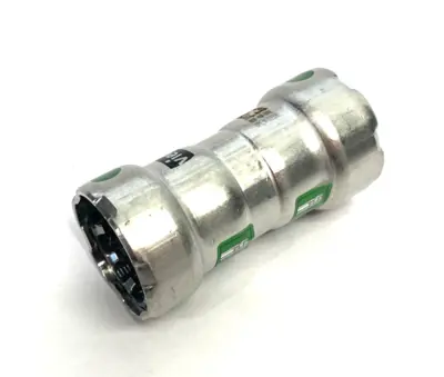 New | in-Stock Viega MegaPress 316 Coupling, P x P - Model 5115, Smart Connect 3/4" Plumbing Equipment Michigan US | Maverick Industrial Sales #1487688