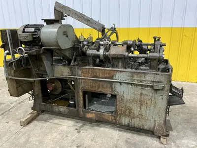 1" ECONOMY MODEL S-4300 LATHE-STYLE AUTOMATIC METAL SHAVING MACHINE: YOBRO #24561
