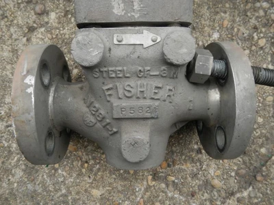 Fisher 1" 300 Class Stainless Control Valve
