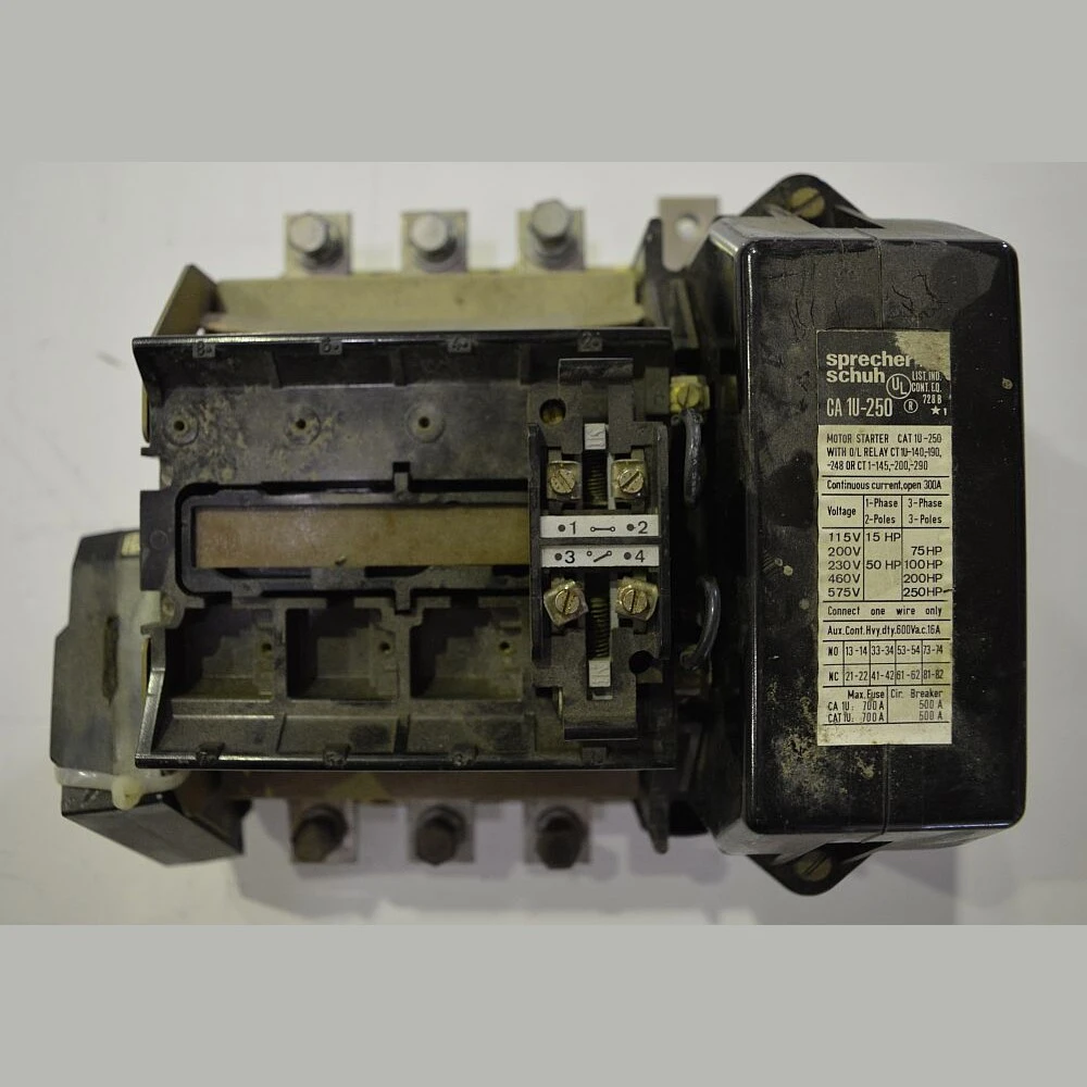 Sprecher Schuh Size 5 Motor Starter