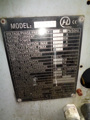 Tricool Water Chiller  HLA 090  26.6 kw