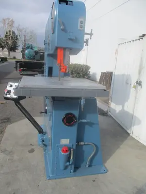 36" x 12" DoAll, vertical vari-speed all material cutting bandsaw with power table