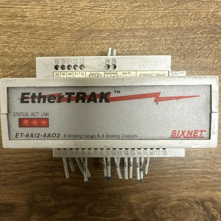 Used SIXNET ET-8AI2-4A02-HB Industrial Controls Ohio US | Surplus Asset Holdings #1244068