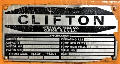 USED CLIFTON A-1461