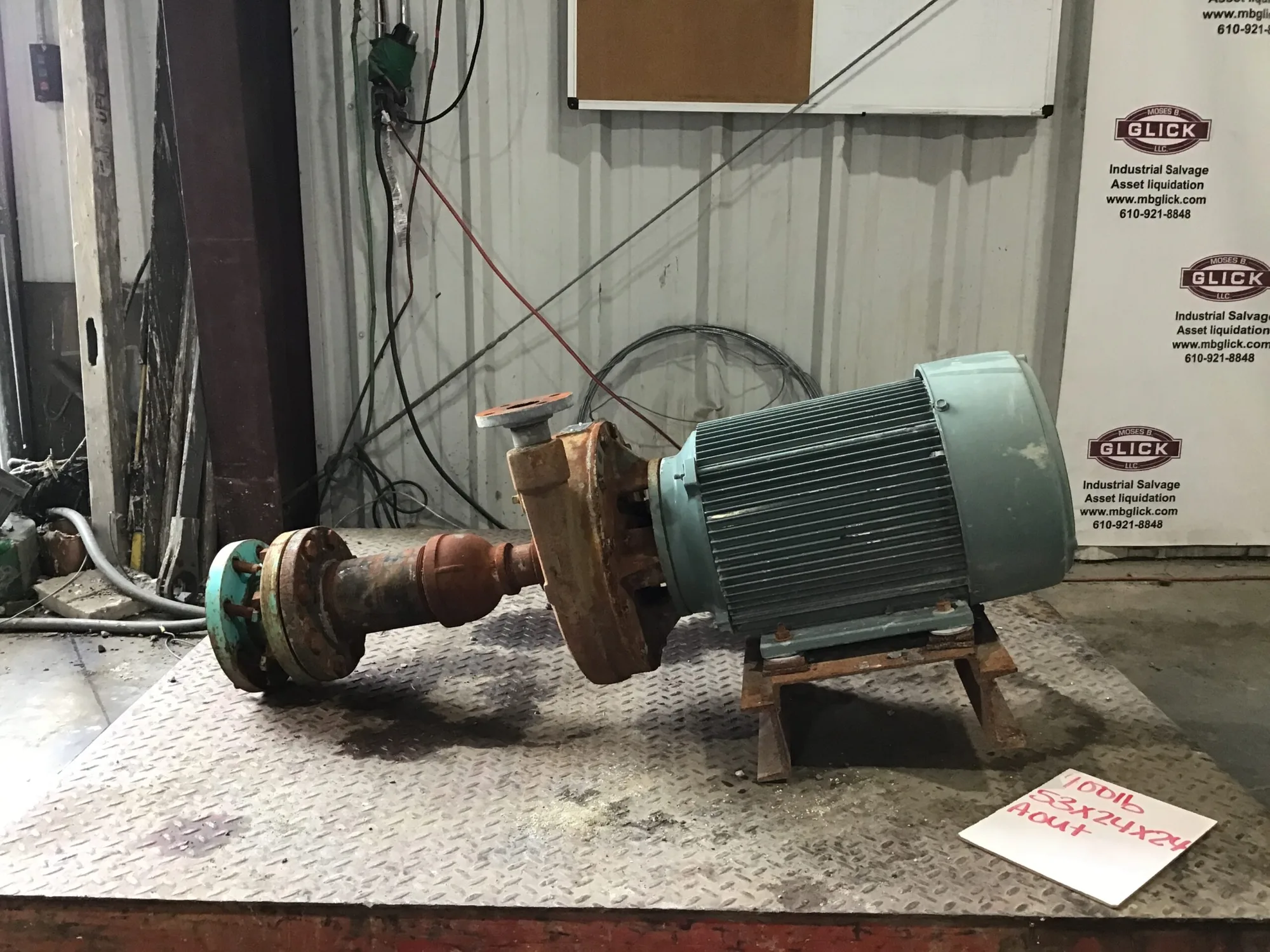 UNIMOUNT 125 Peerless Pump 230/460 volts
