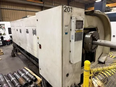 Used 2010 MODERN TNC-770-3000B 9 Oil Field & Hollow Spindle Lathes Alberta CA | Merchant Machine Tools Inc #1553135