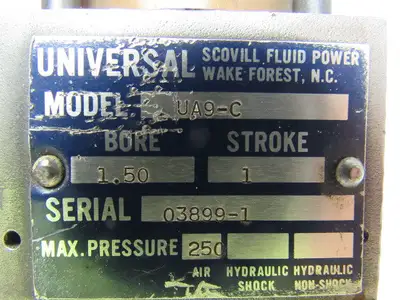 Used UNIVERSAL _UNKNOWN_ Pneumatic Cylinders | Arrow Industrial #633526