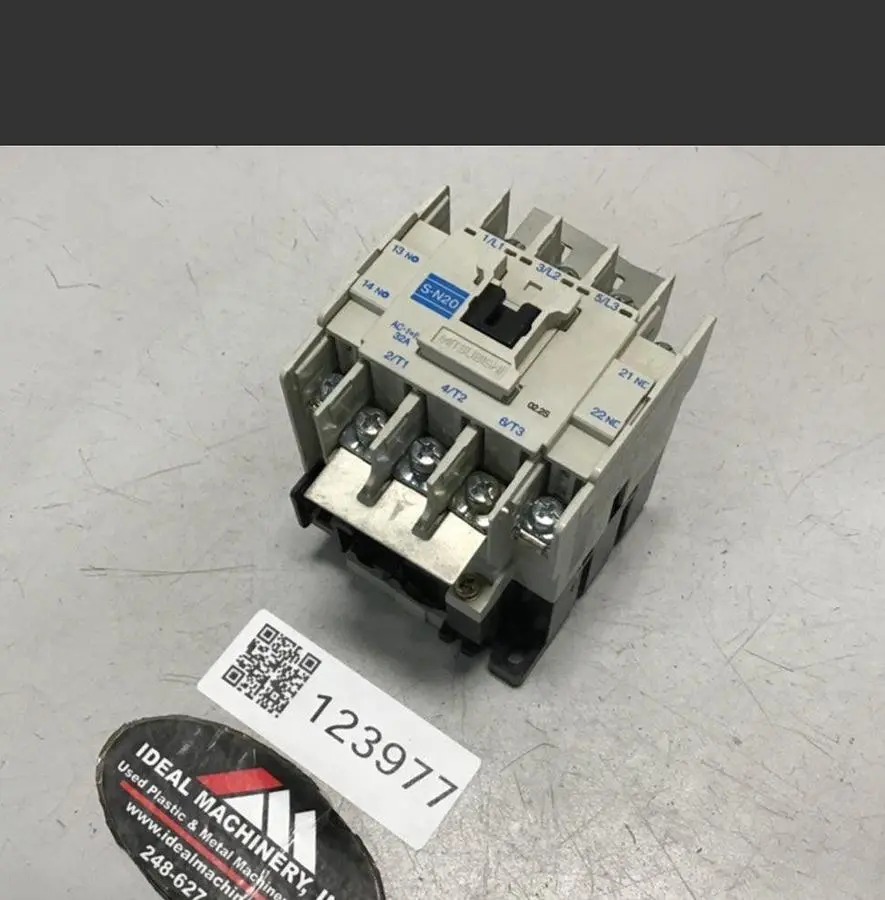 Used MITSUBISHI S-N20 PLC Contactors | Ideal Machinery #621855