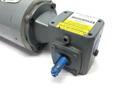 New | in-Stock Boston Gear Single-Phase Motor 1/4HP 33-896-919 w/ F71010KPB4J6 Reducer Gearmotors Michigan US | Maverick Industrial Sales #1398381