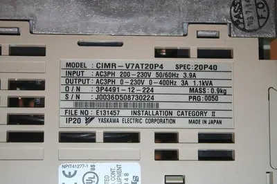 USED YASKAWA C1MR-V7AT20P4