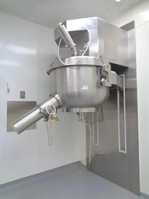 Vector Model GMX-600, 600 Liter Stainless Steel High Shear Granulator