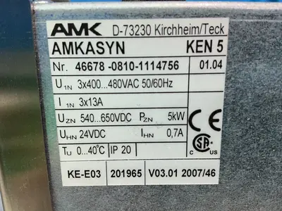 Used AMK 4667808101114756 AC Drive Power Modules Ohio US | HGR 24 #1520869
