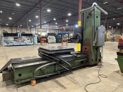 1994 TOS VARNSDORF W100A Boring Mills, BORING MILL, HORZ, TABLE TYPE | Walker Machinery Ltd. (3)