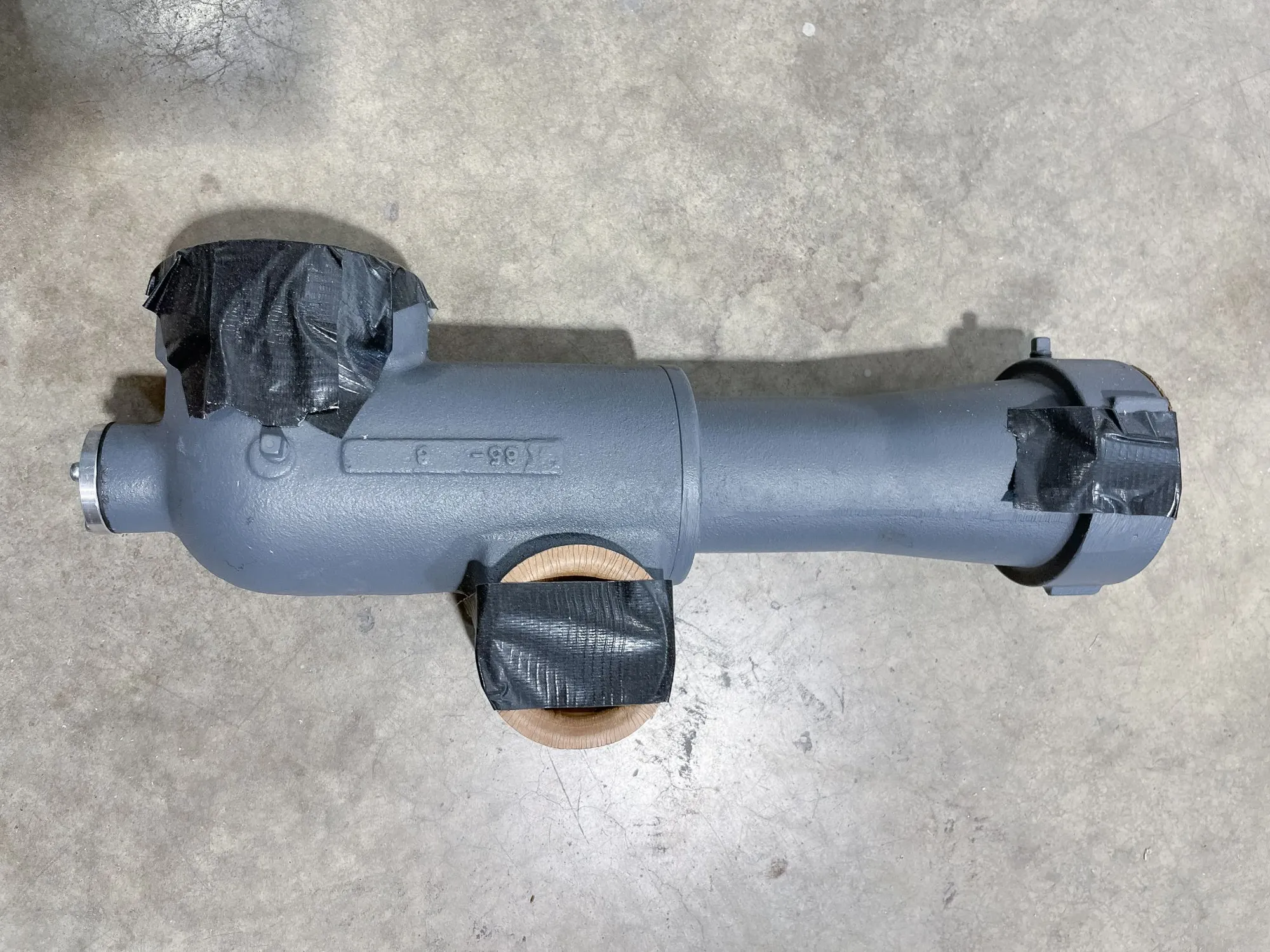 Pipe for Fuel Train Assembly