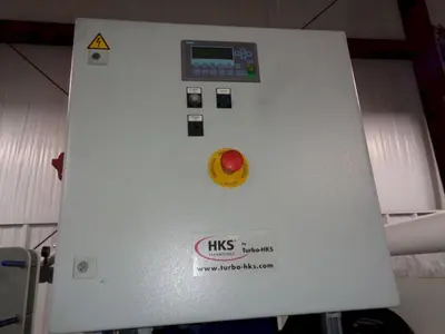 30 GPM ZYKLOMAT MODEL #AKBF-R CONTINUOUS FILTER COOLANT SYSTEM, WITH DRAG-OUT & TURBO-HKS CENTRIFUGE SEPERATOR: YOBRO #24734