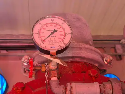 Containerized Foam Fire Suppression System w/ Deluge Valve, Potter Controls & Piping Manifold