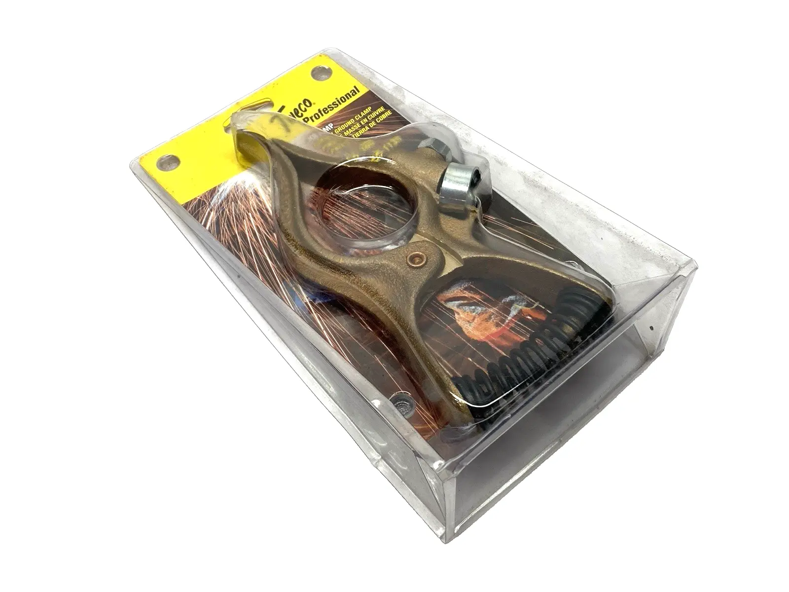 New | in-Stock Tweco Copper Ground Clamp 300A 1-1/2" Jaw Opening 8-1/2" Overall Length Welding Machinery (Other) Michigan US | Maverick Industrial Sales #1391906