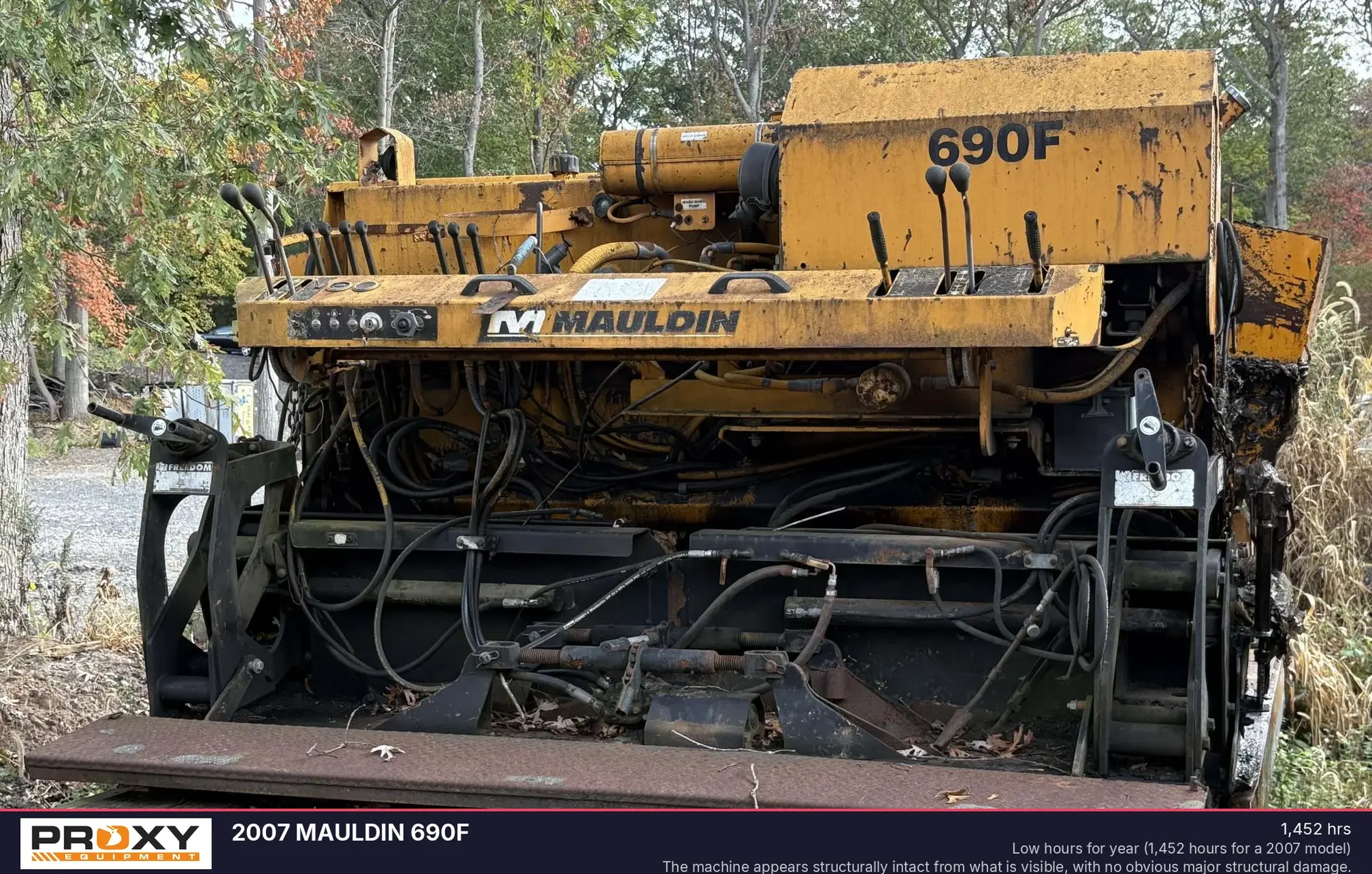 Used 2003 MAULDIN 690F Asphalt Pavers New Jersey US | Proxy Equipment #1380069
