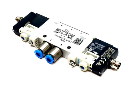 L10-P53C-T-M7-1P3 | Festo  Solenoid Valve 5/3 Closed 566476 - Used