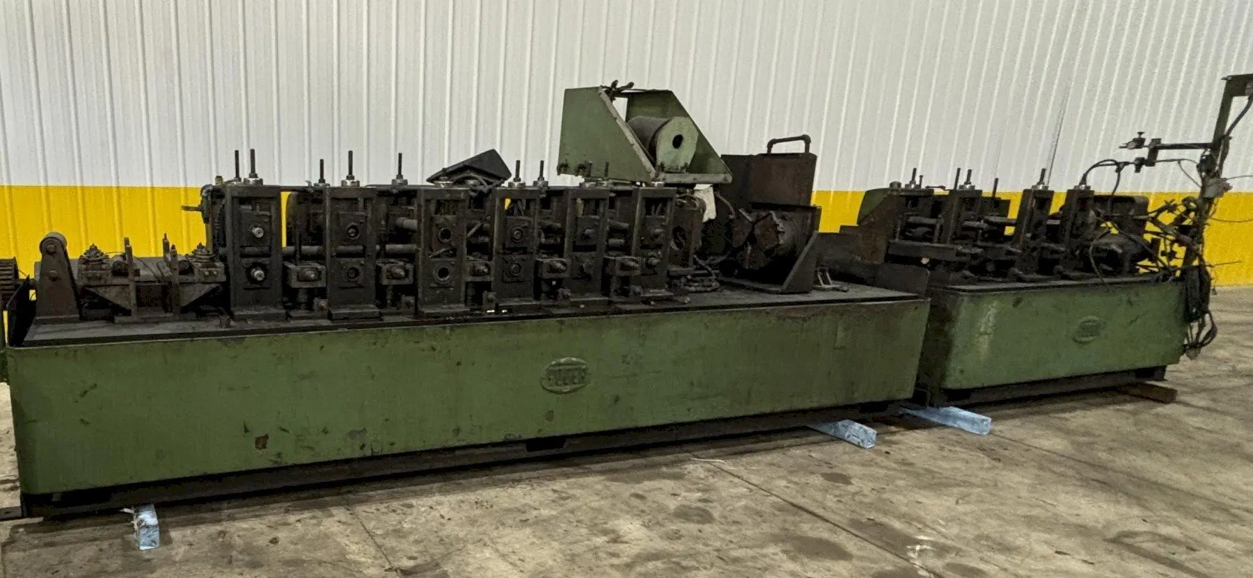 9 STAND X 2" YODER M2 ROLLFORMER / TUBE MILL: STOCK #21145