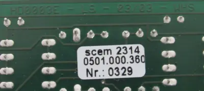 USED STRIKO HD0003E MODULE REV. 1 HD0003E-LS-03/02-WHS