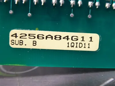 Westinghouse 4256A84G11 Ovation Differential Input Card 1QID11 Sub. B Used