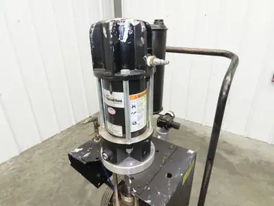 ARO 67120-P43 Pneumatic Extrusion Pump 6549 PSI 5 Gal Pail Lifter Unloader Cart