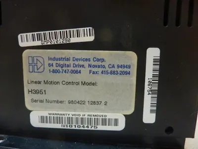 USED INDUSTRIAL DEVICES H3951