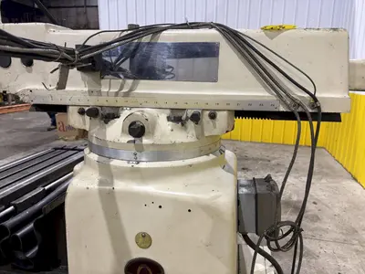 3 HP ACER MODEL #3VK3-HP RAM TYPE VERTICAL MILL WITH DIGITAL READ OUTS: STOCK #23061