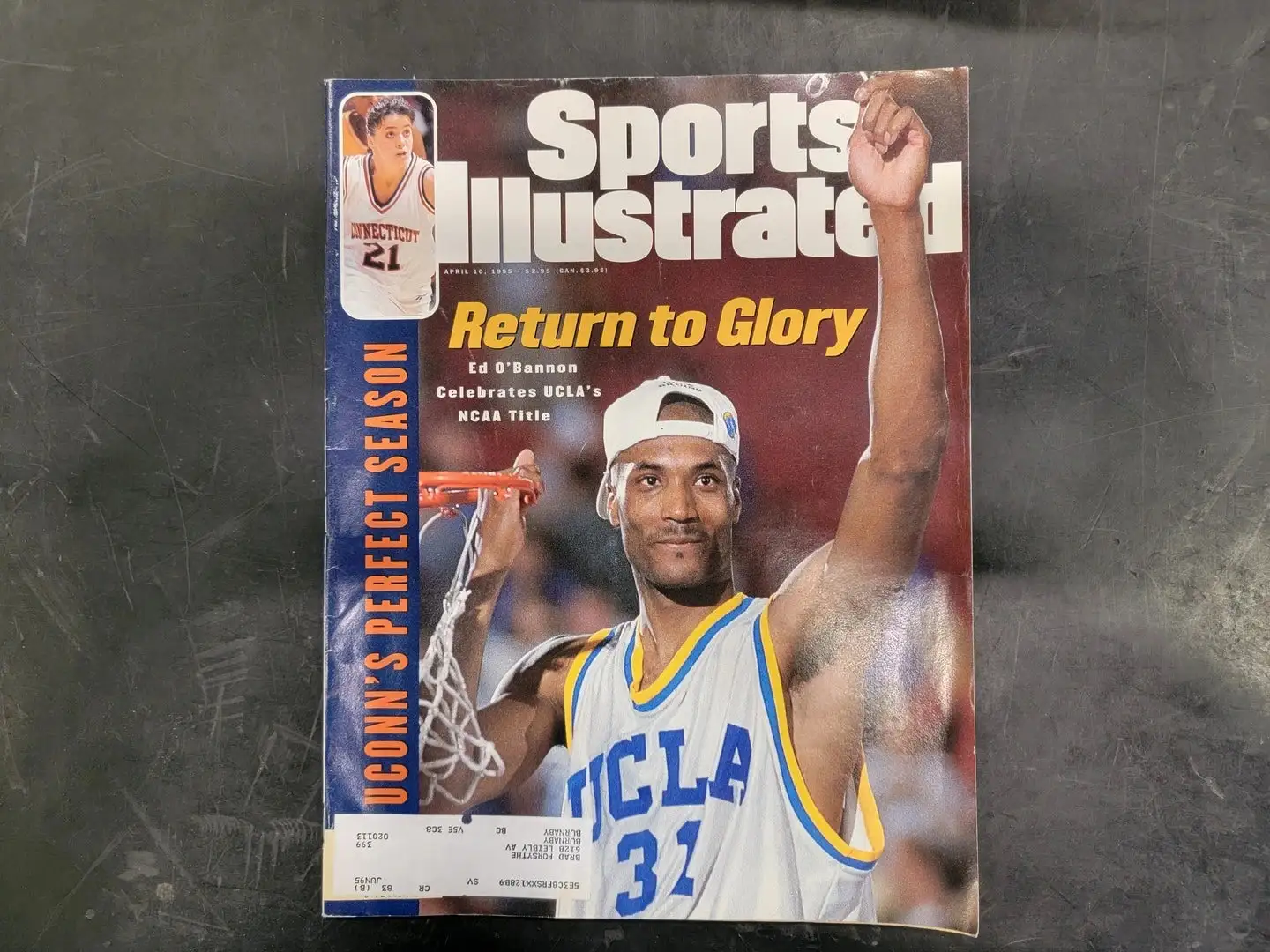 USED SPORTS ILLUSTRATED APRIL 10, 1995