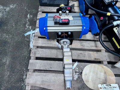 6" ABZ Valves Stainless Steel Butterfly Valve