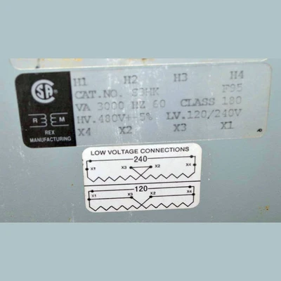 Rex 3 kVA Transformer