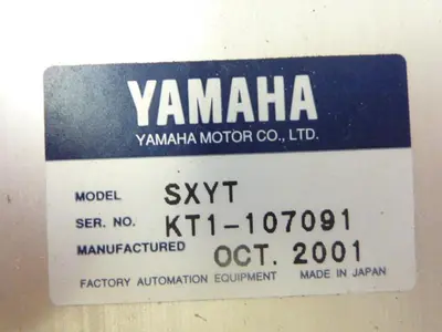 USED YAMAHA SXYT