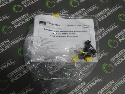 EGS / Appleton N2K12 05/10M Non-Enclosed Instaground Switch Station New
