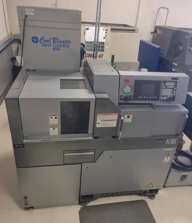 Used 2006 CITIZEN K16VII Swiss Type Automatic Screw Machines Ohio US | UniversalAutomatics.com #1509600