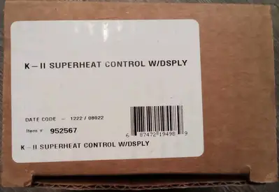 Used Parker k-II Superheat HVAC Parts and Equipment US | Infinity wholesale & Supply LLC #1305833
